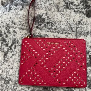 Fuchsia Pink Michael Kors clutch